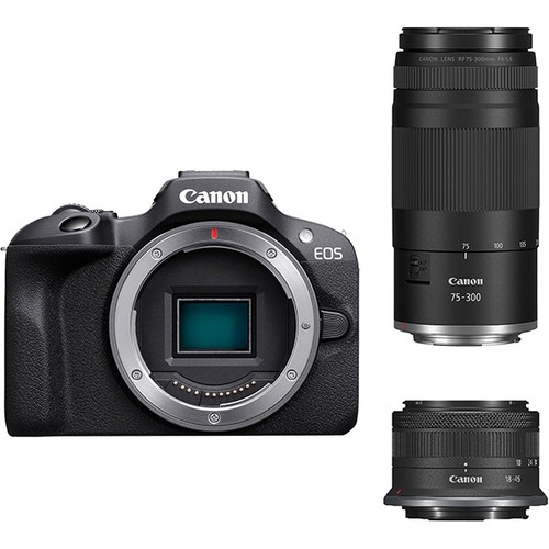 Canon eos r100 kit 45mm - canon, 18-45mm