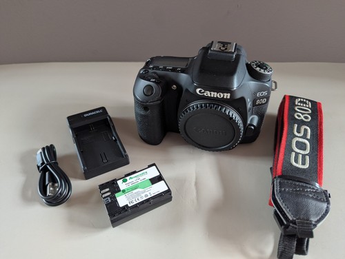 Corpo canon eos 80d - eos,