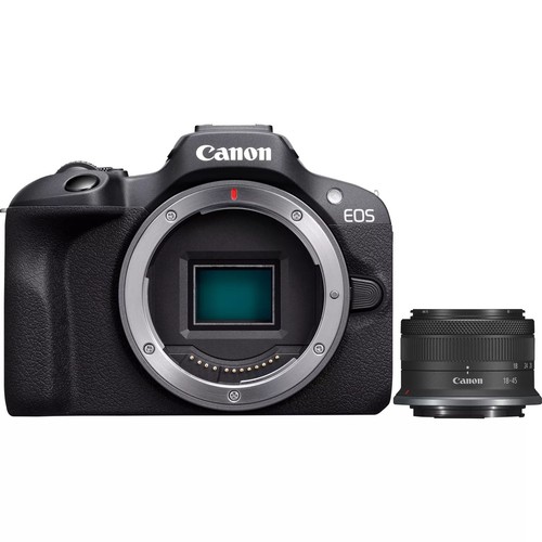 Canon eos r100 - canon, 18-45mm